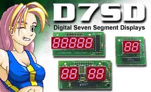 Digital 7 Segment Displays